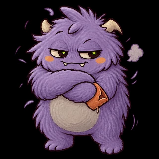 Fluff, grumbling