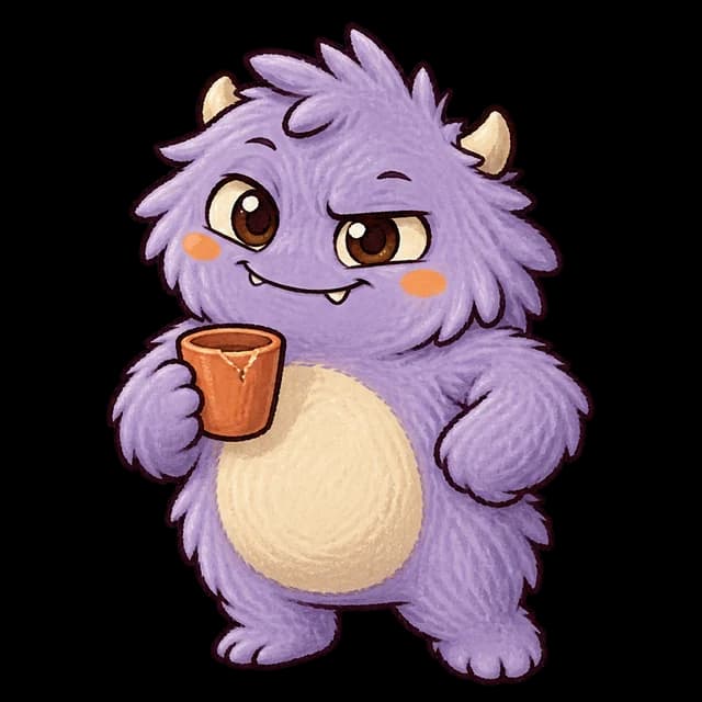 Fluff, scruffy